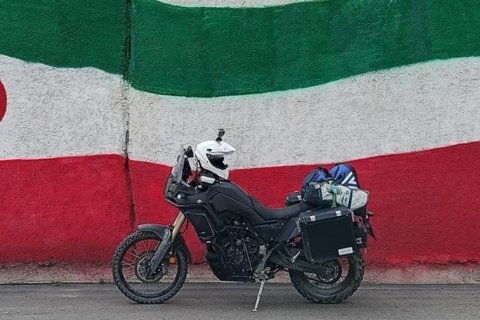 Motocyklem przez Bliski Wschód - dzień 4. - Iran