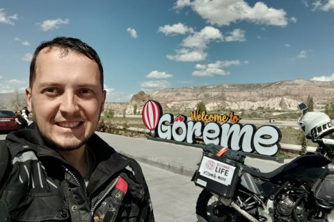 Motocyklem przez Bliski Wschód - dzień 60 i 61. - Turcja - Gaziantep - Kapadocja
