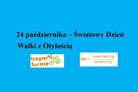 Dzień Walki z Otyłością także stomik powinien dbać o zdrową sylwetkę