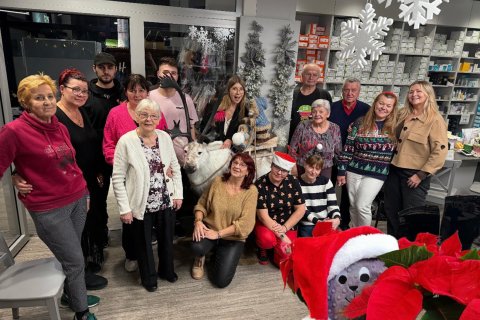 Świąteczna kawa Fundacji STOMAlife